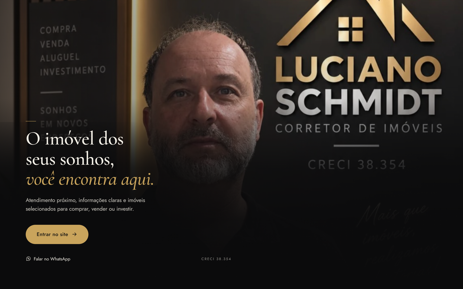 Luciano Schmidt — Corretor de Imóveis